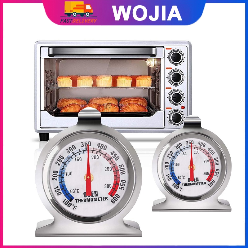 Termometer Oven Analog Stainless Dial 300C Thermometer Baking Cooking WOJIA