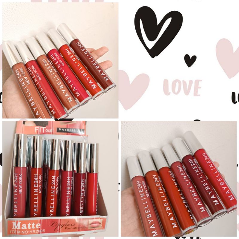 [ SATUAN ] MAYBELINE LIPCREAM MATTE 2006