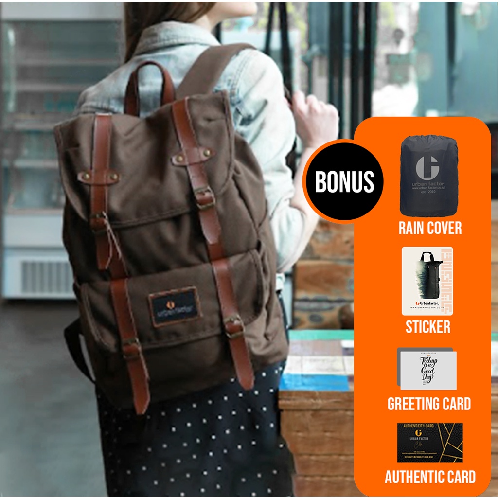 Tas ransel Backpack urban factor - MIx Up| Tas laptop