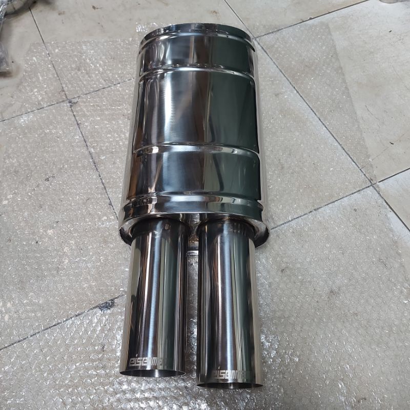 Knalpot BMW e30 e36 e46 Muffler BMW Material Stainless 100%