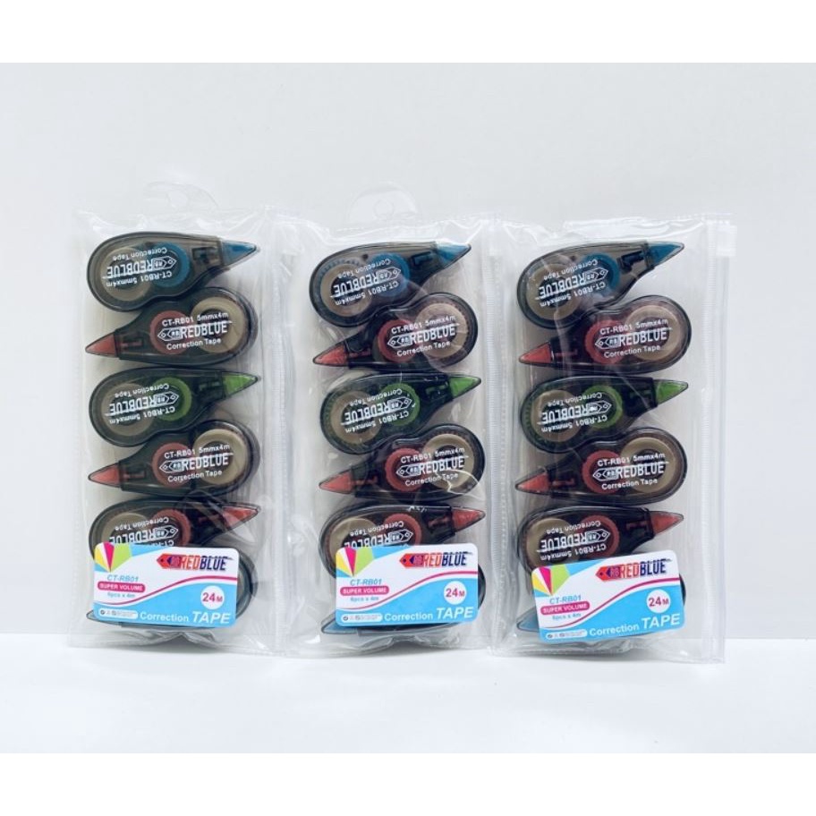 

AT Correction Tape 24m Isi 6 / Cortape / Corection Tape Tipex / Tipex Roll / Correction Tape /