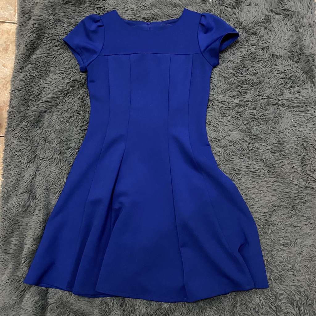 Preloved Maxi Korean Midi Basic Dress Baju Wanita