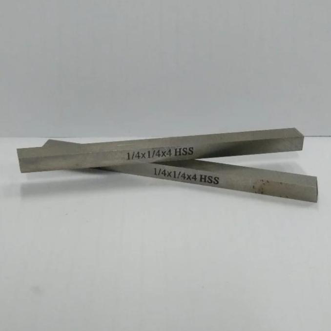 Pahat Pisau Bubut HSS 1/4 x 4 inch Persegi Kotak honglie77 Diminati Banget