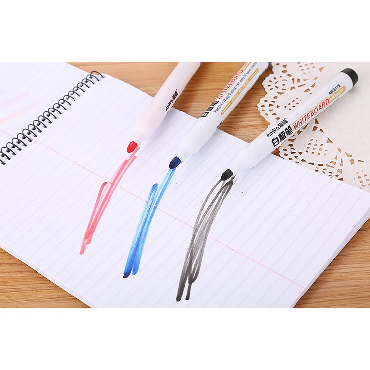 10pcs Spidol Whiteboard Papan Tulis Putih Per Kotak Bisa Dihapus OSM-ST0086