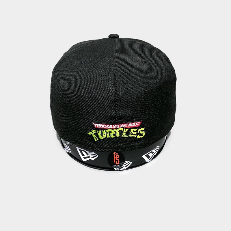 TOPI NEW ERA ORIGINAL 5950 TEENAGE MUTANT NINJA TURTLES BLACK UV GREEN