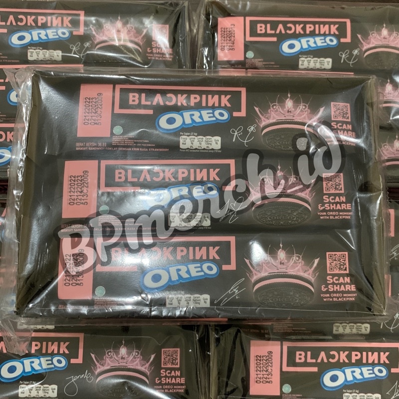 OREO BLACKPINK BLACK / HITAM VER
