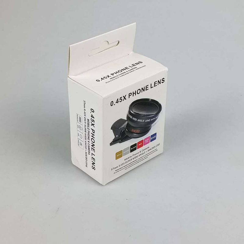 APEXEL Lensa Super Wide Angle Lens 0.45X + Macro Smartphone - APL-0.45WM