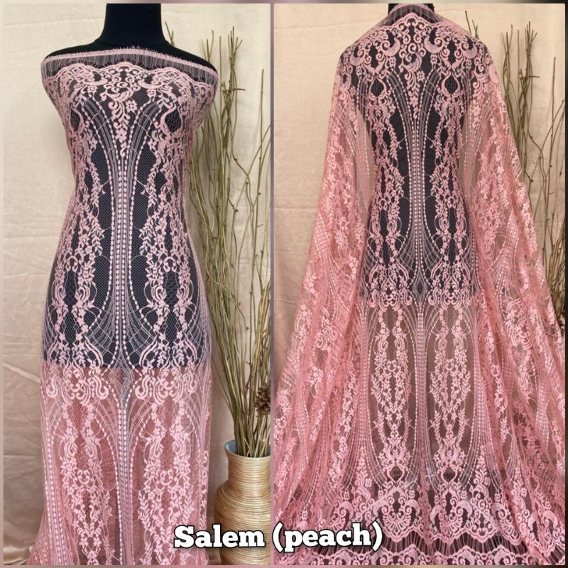 SEMI PRANCIS, BRUKAT KATUN, LACE PRANCIS, BROKAT SEMI PRANCIS