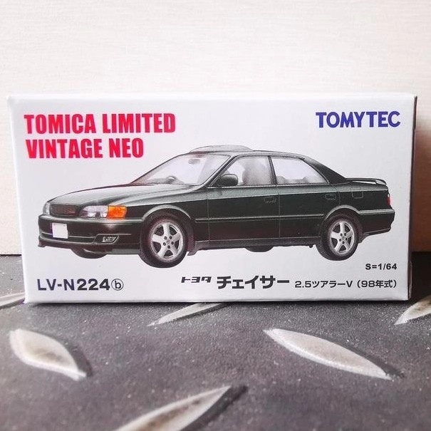 Tomica Limited Vintage LV-N224b Toyota Chaser Hijau Green