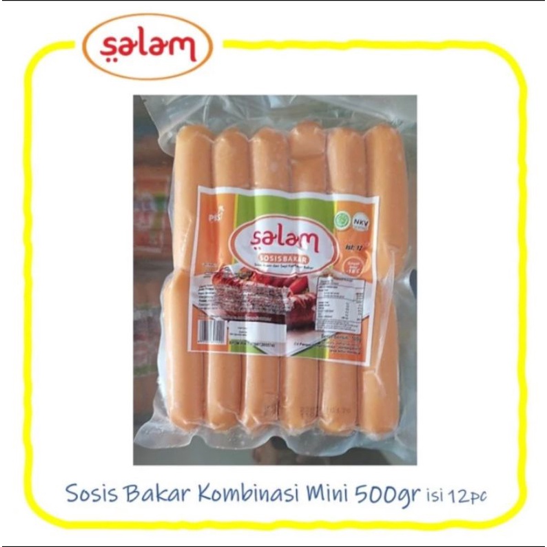 

Salam Sosis Bakar Kombinasi isi 7s / 12s 500gr