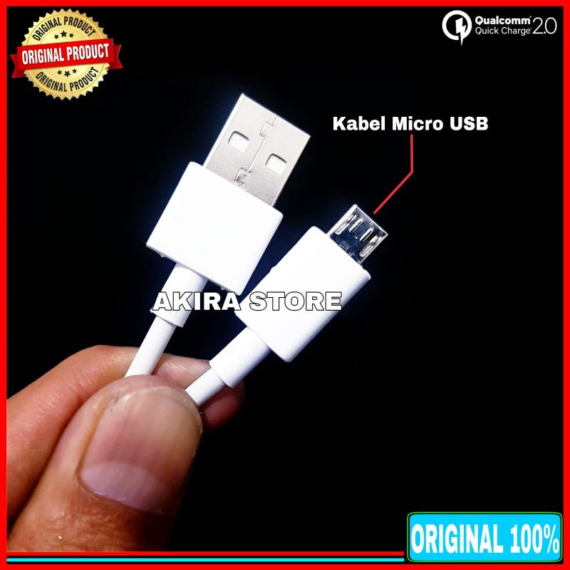 Kabel Data Xiaomi Redmi A1 ORIGINAL 100% Fast Charging Micro USB