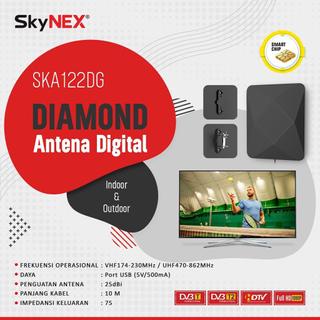 ITSTORE Antena TV Digital Advance AA 101 indoor / outdoor plus kabel 10 meter / antena UHF Skynex antena