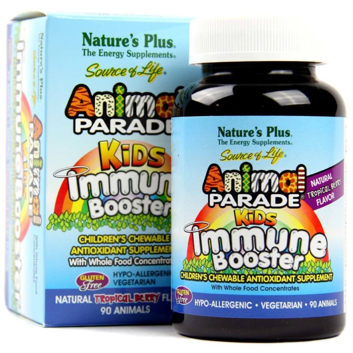 Animal Parade Kids Immune Booster Berry Flavor 90 tablets