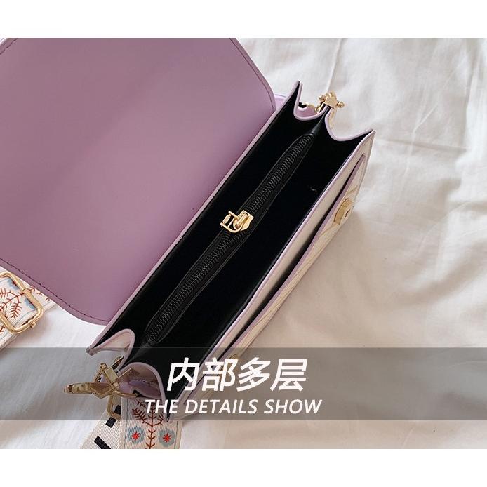 Recomend Jk 640 1Kg Muat 2Pcs Tas Selempang Fashion Import Lilac Bag Y2950 T308 U3765 E6132 Z3240 C8407 ~