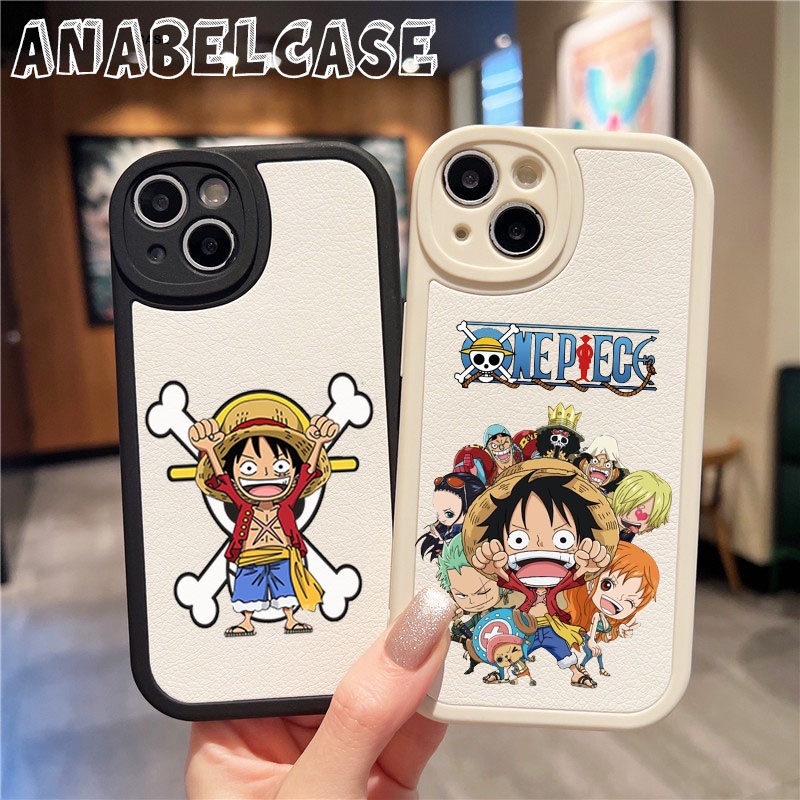 [SK1] Soft Case oval Desain Kartun jepang Onepiece Keren Kekinian untuk Type iPhone 7/8/se2020/11/12