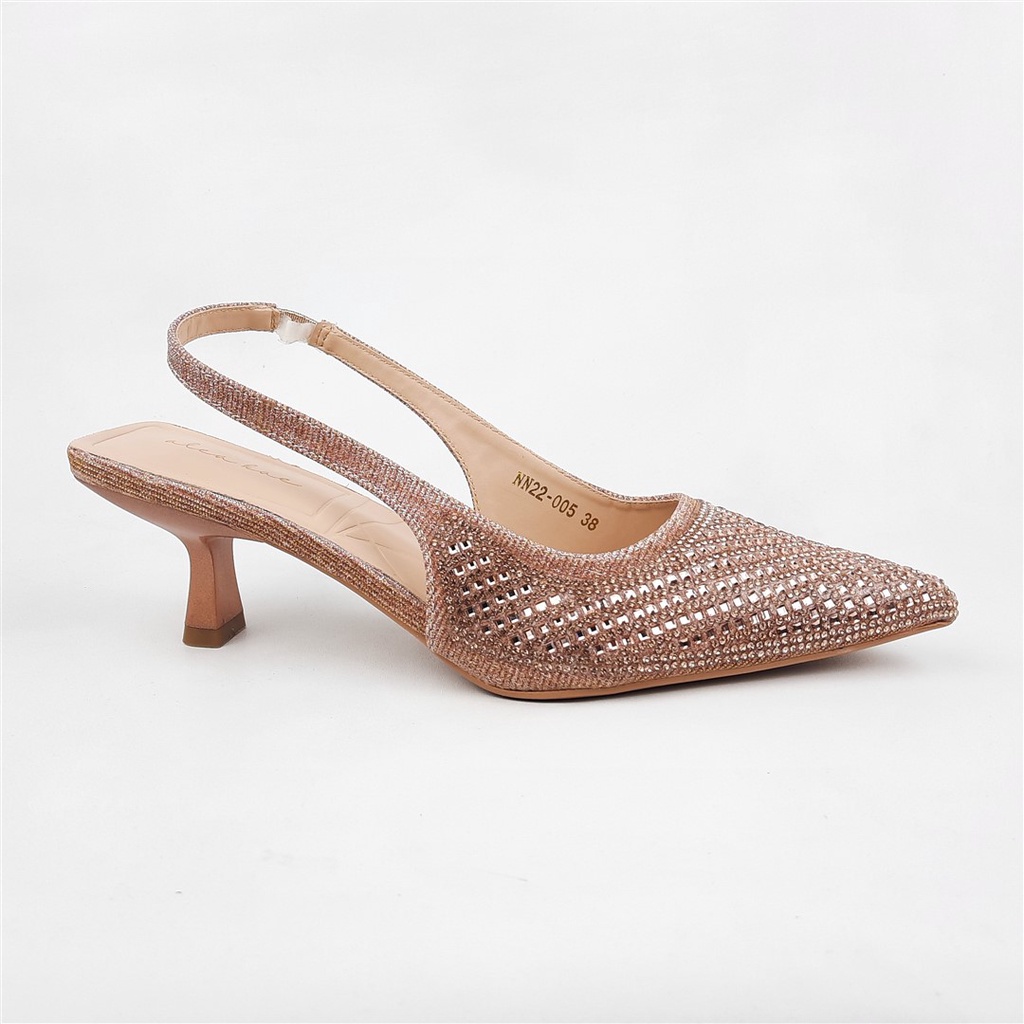 Sepatu wanita high heels 6cm pesta alea kae Nn.22.005 36-41