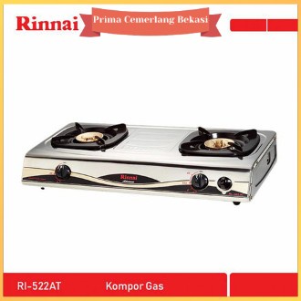 Kompor Gas Rinnai 2 Tungku RI-522AT