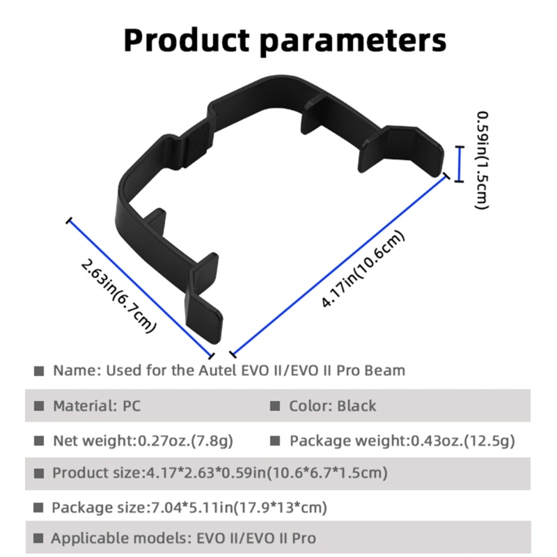 Zzz Propeller Holder Strap Untuk EVO II/EVO II Pro Flight Propeller Stabilizer Blade Guard Agar Lebih Aman Penyimpanan &amp; Transportat