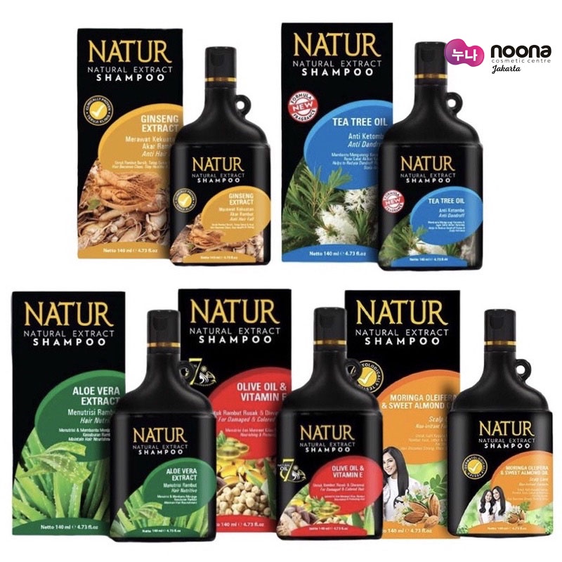 NATUR NATURAL EXTRACT SHAMPOO 270ML -NJ