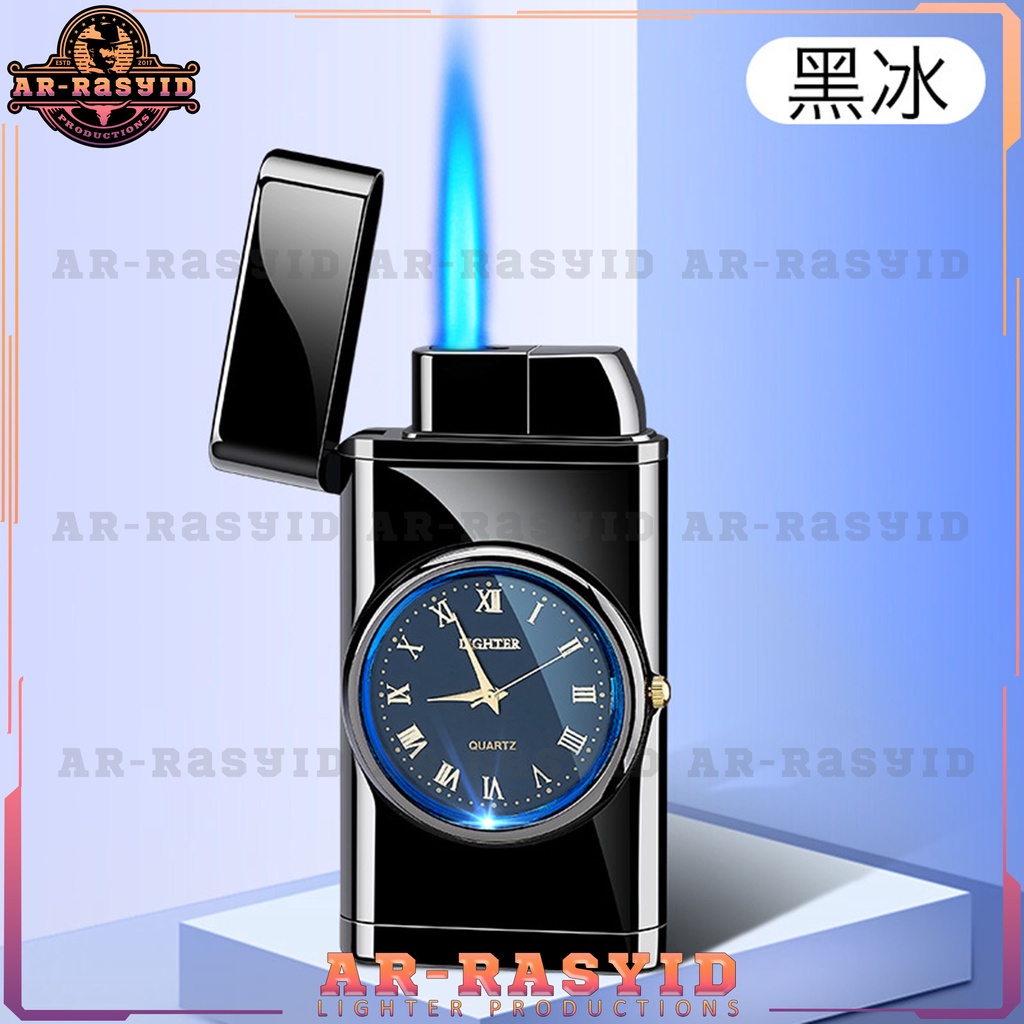 BISA COD!! Korek Api Las Gas Jam Elegan Fashion Watch Lighter HF-602