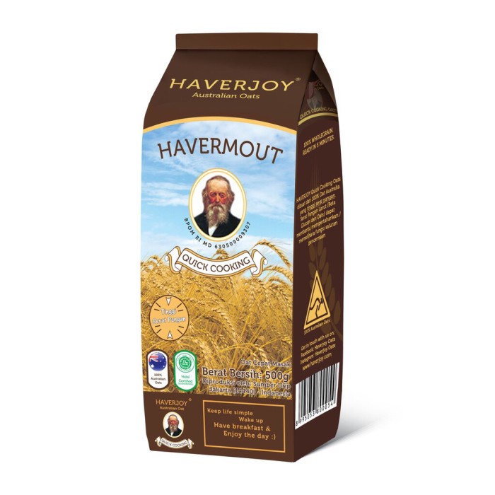 

NEW Haverjoy Quick Cooking Oats 500g