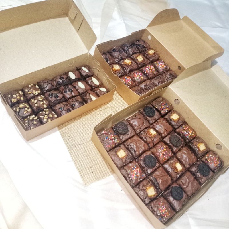

Fudgy Brownies Topping Premium (Lebih Tebal)