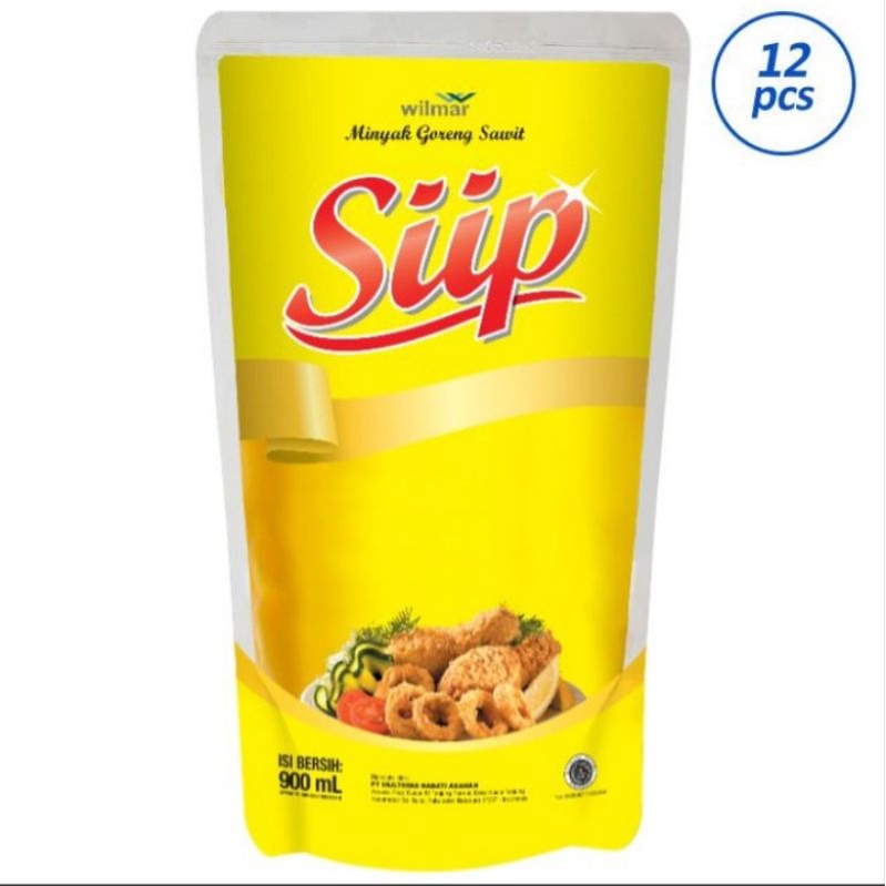 Minyak Goreng Siip 900ML. 1dus. 12pcs