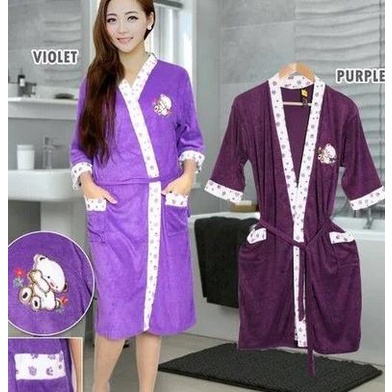 BAJU HANDUK KIMONO WANITA DEWASA [ GROSIR ]