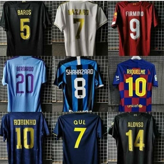 PASANG NAMA DAN NOMOR LANGSUNG DI JERSEY / PASANG NAMA DAN NOMOR LANGSUNG EKSLUSIF