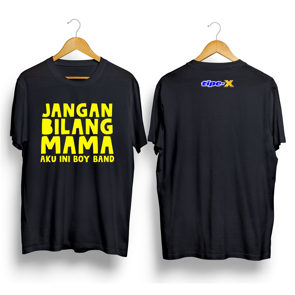 Kaos Distro TIPE-X BOY BAND Premium Tshirt Tipe-x Kaos Tipe-X Terbaru kaos Music SKA Kaos distro Pri