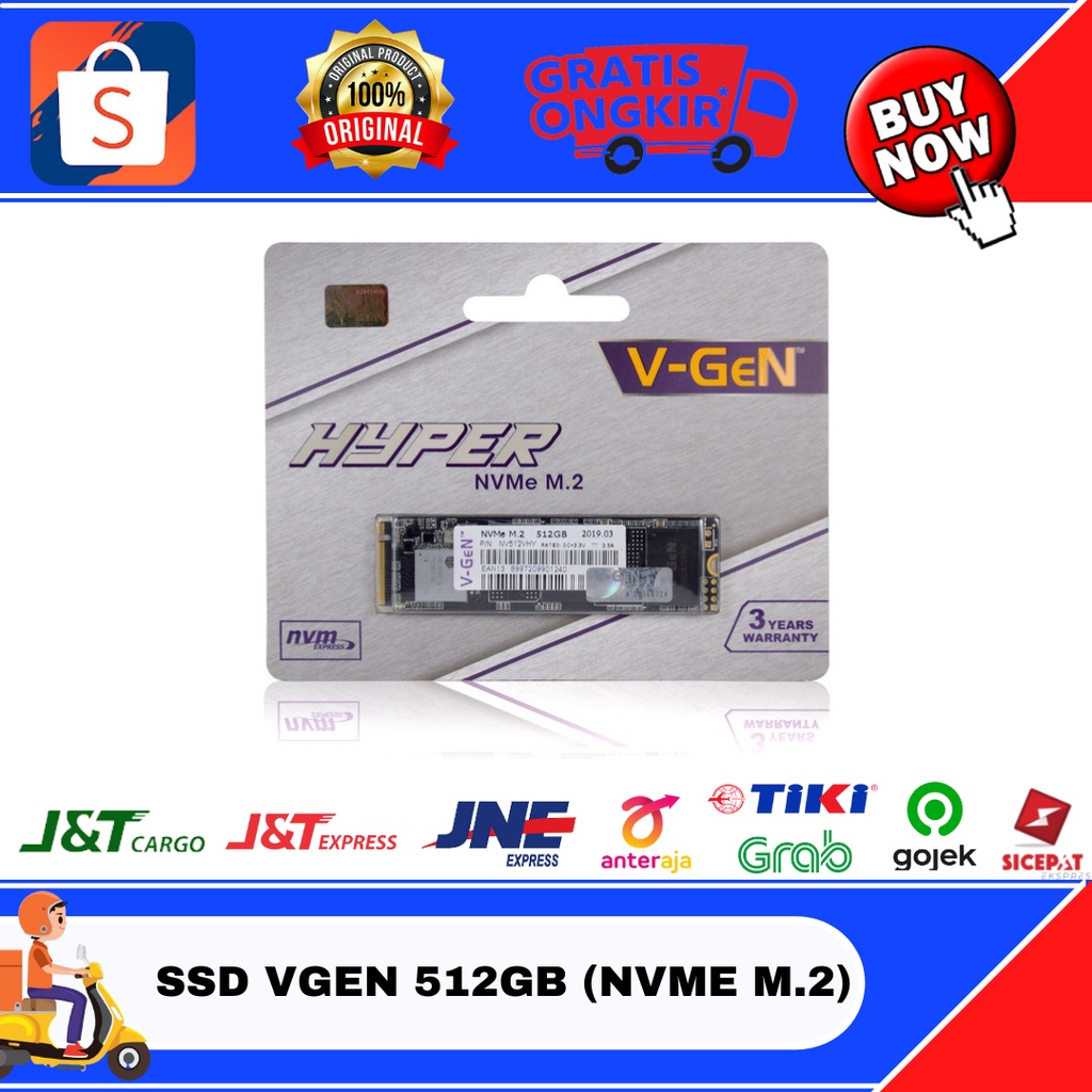 SSD VGEN 512GB (NVME M.2)