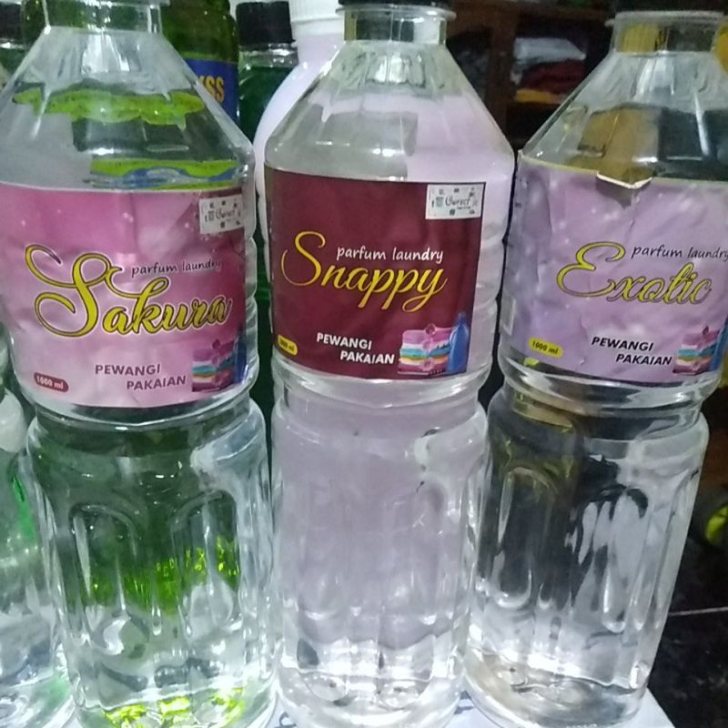 parfum laundry by owfect kemasan botol 1liter