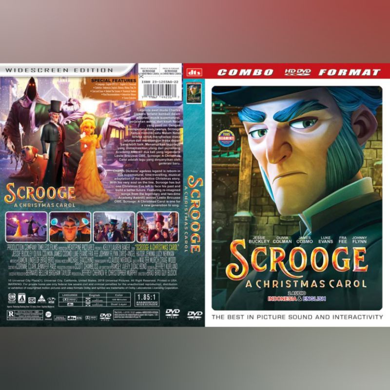 Kaset Kartun Scrooge A Christmas Carol (2022)