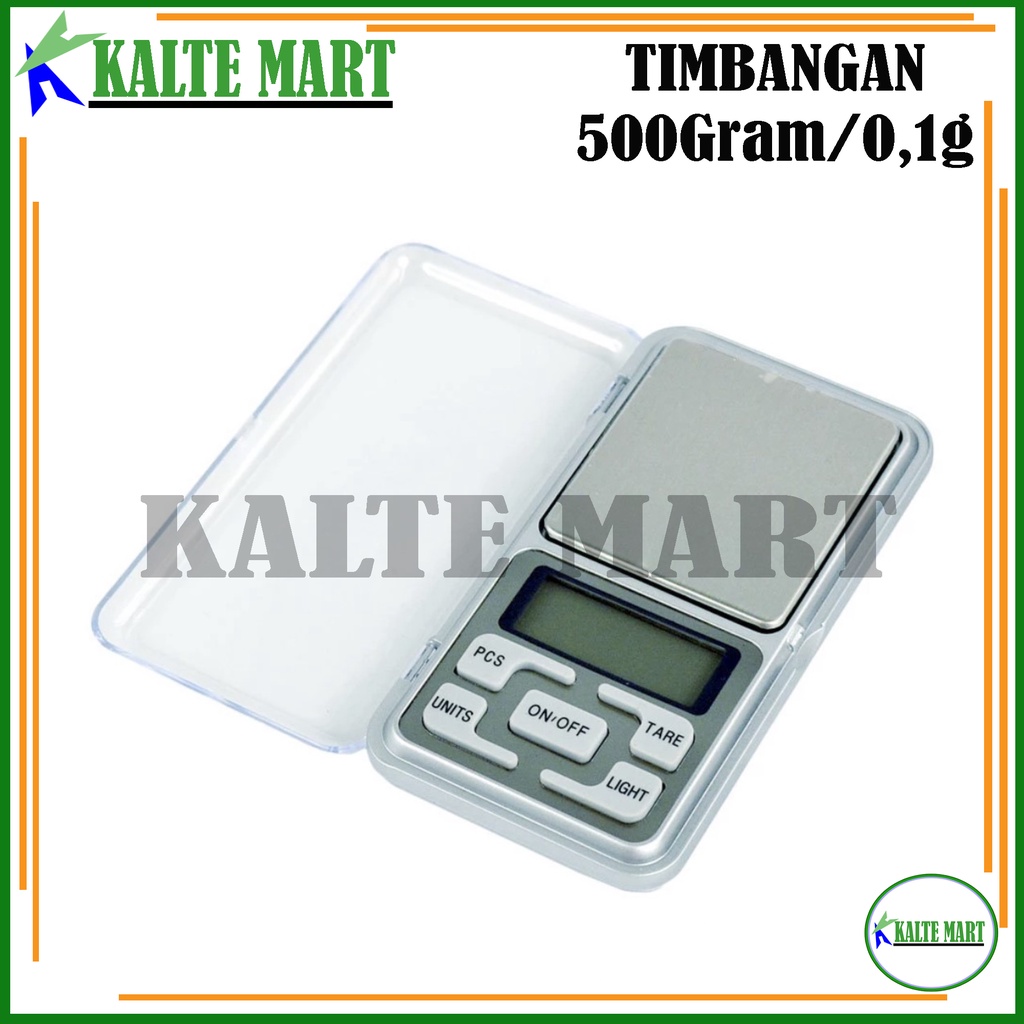 KALTE Timbangan Mini Digital, Timbangan Pocket Scale, Timbangan Emas, Timbangan Mini, Timbangan Gramasi, Timbangan kecil