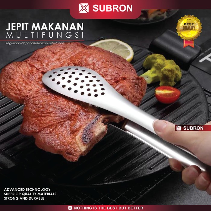 Jepitan Stainless Lubang Multifungsi 9inch 12inch 14inch Capit - 9inch - SUBRON