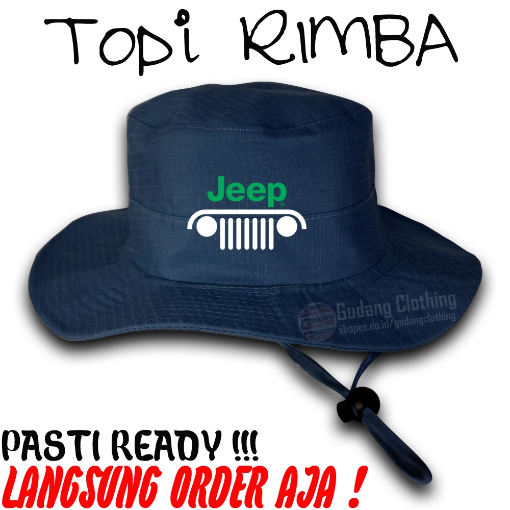 Topi Rimba Jeep Topi Outdoor Jeep Topi Jeep Otomotif Lapangan