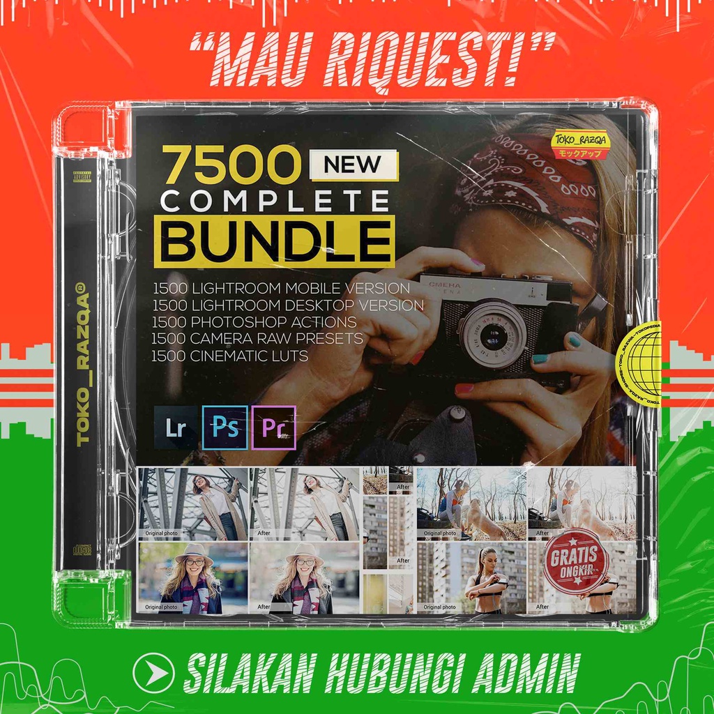 7500 PRESETS LIGHTROOM MOBILE & DEKSTOP, PHOTOSHOP ACTION & LUTs ◖LUTS◗