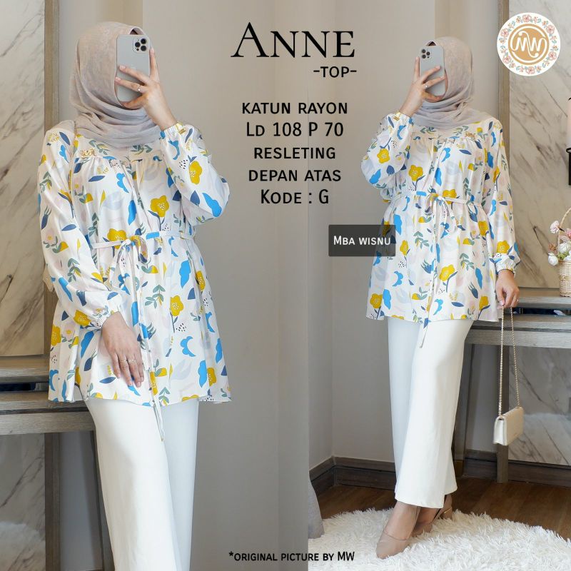 ADISA + ANNE TOP ori by MBAK WISNU