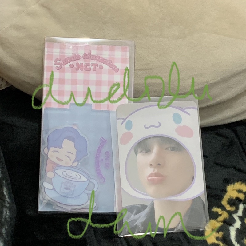 SANRIO JENO POUT ACRYLIC STANDEE NCT X SANRIO PC DAN STANDEE ONLY