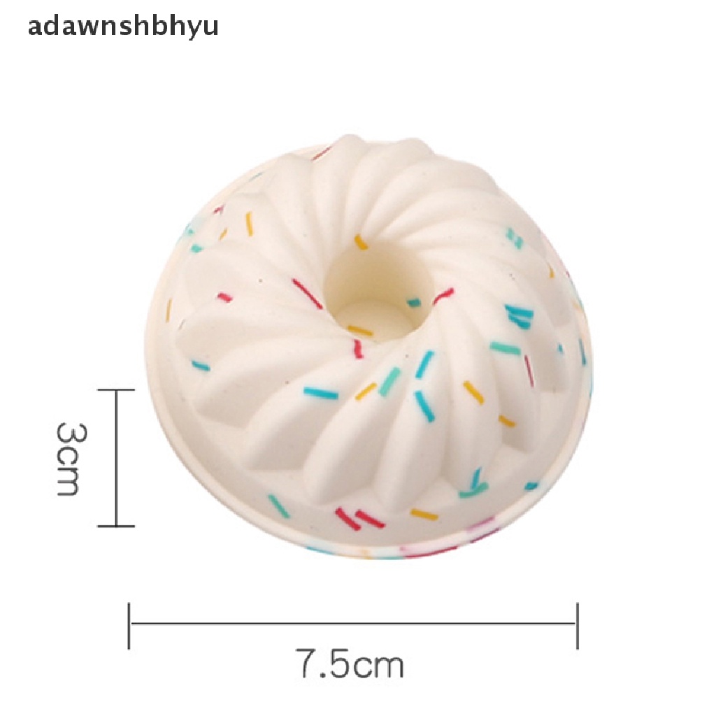 Adawnshbhyu 4Pcs Cupcake Cetakan Silikon Cup Cake DIY Decorag Bakeware Baking Tools ID