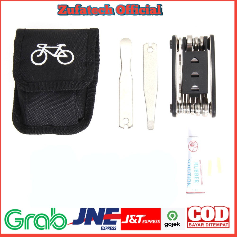 Obeng Repair Tool Set Sepeda - EA14 - Black