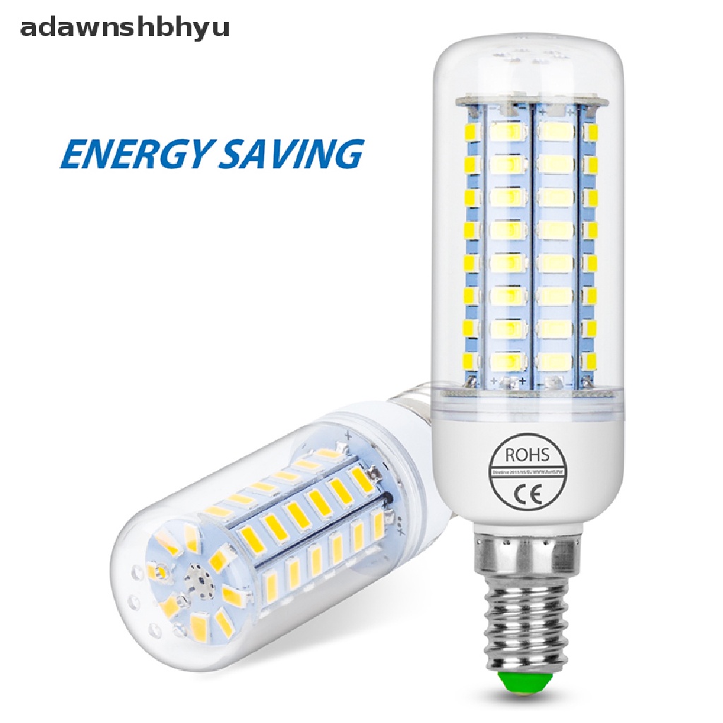 Lampu Bohlam Jagung LED adawnshbhyu E27 E14 7W 9W 12W 15W 20W 25W 5730 SMD Lampu Bohlam Jagung warm white ID