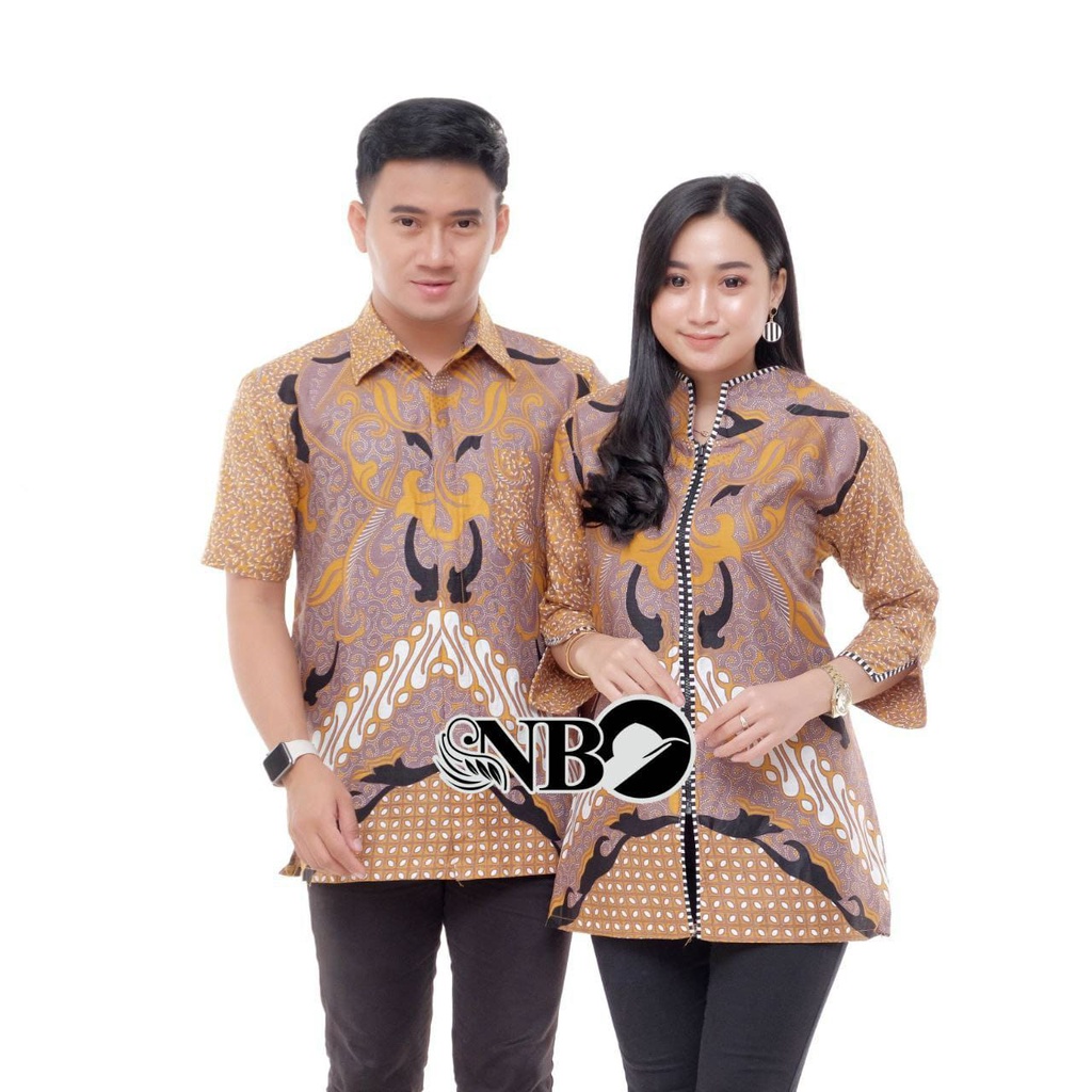 Seragam Batik Couple Wanita Batik Pria Bisa Ecer Grosir Termurah M L XL XXL Batik Masakini