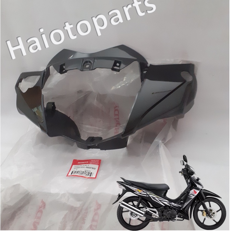 Batok Lampu Supra X 125 Batman Warna Hitam 53205-KVL-N00FMB Totok Lampu Supra 125 Cover Lampu Depan 