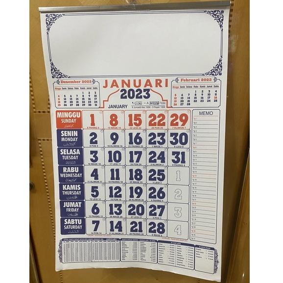 

(V-E7E(❤) Kalender dinding tahun 2023 banyak diminati