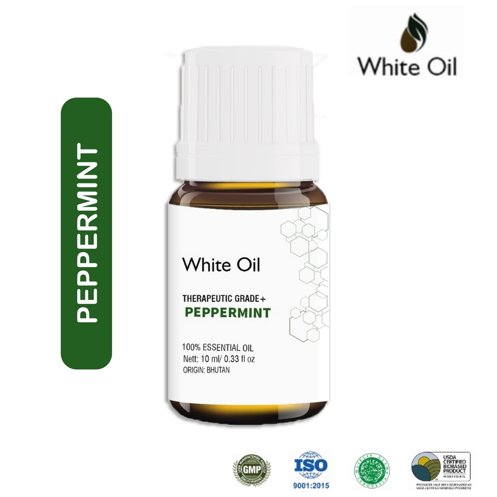 Peppermint Essential Oil Aromaterapi By White Essential