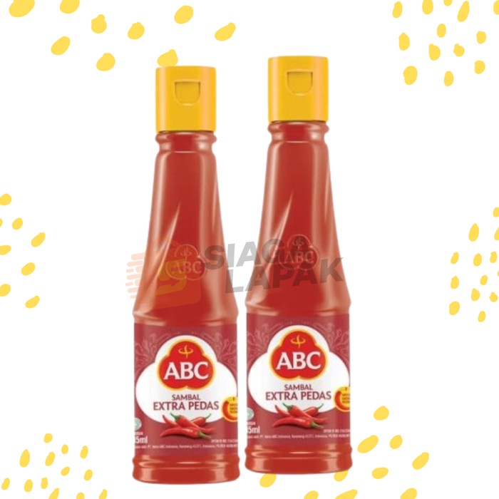 Saus Sambal Extra Pedas ABC Botol Meja 135 ml