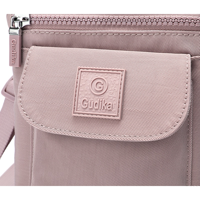 PROMO GUDIKA 5177 - Tas Wanita Selempang Hp Bahu Pinggang Waist Bag Fashion Cewek Perempuan Bahan Nylon Fabric Waterproof Anti Air Original Terbaru Kekinian Import Korea