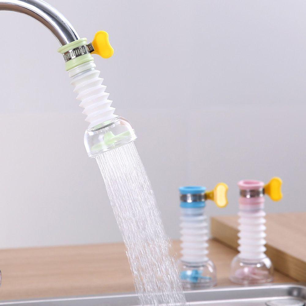 【 ELEGANT 】 Faucet Extenders Booster Adjustable Filter Gadget Splash Head Extension Dapur