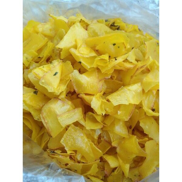 

Sanjai Kuning keriting nn gurih dan renyah 250g khas minang.